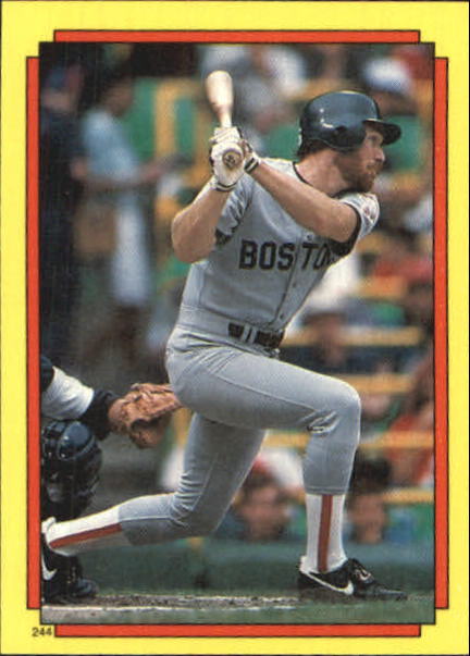 1988 Topps Stickers #244 Wade Boggs