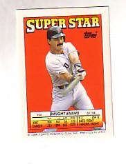 1988 Topps Stickers #267 Kirk Gibson (89) back image