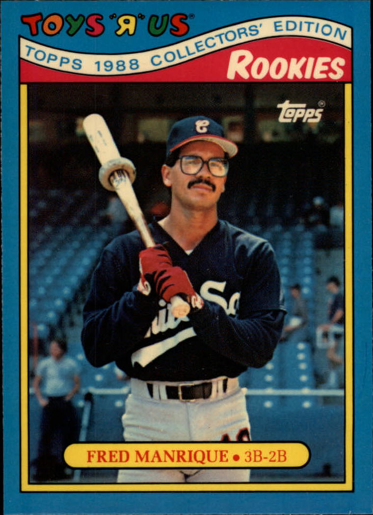 1988 Toys'R'Us Rookies 16 Fred Manrique NMMT