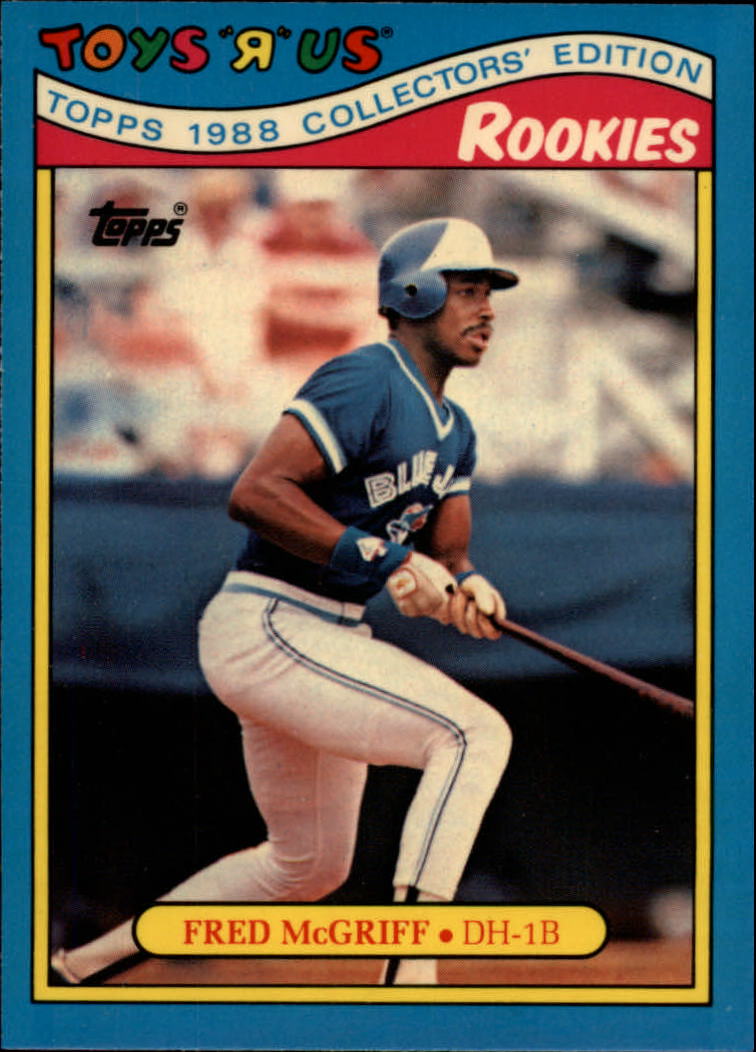 1988 Toys'R'Us Rookies #18 Fred McGriff