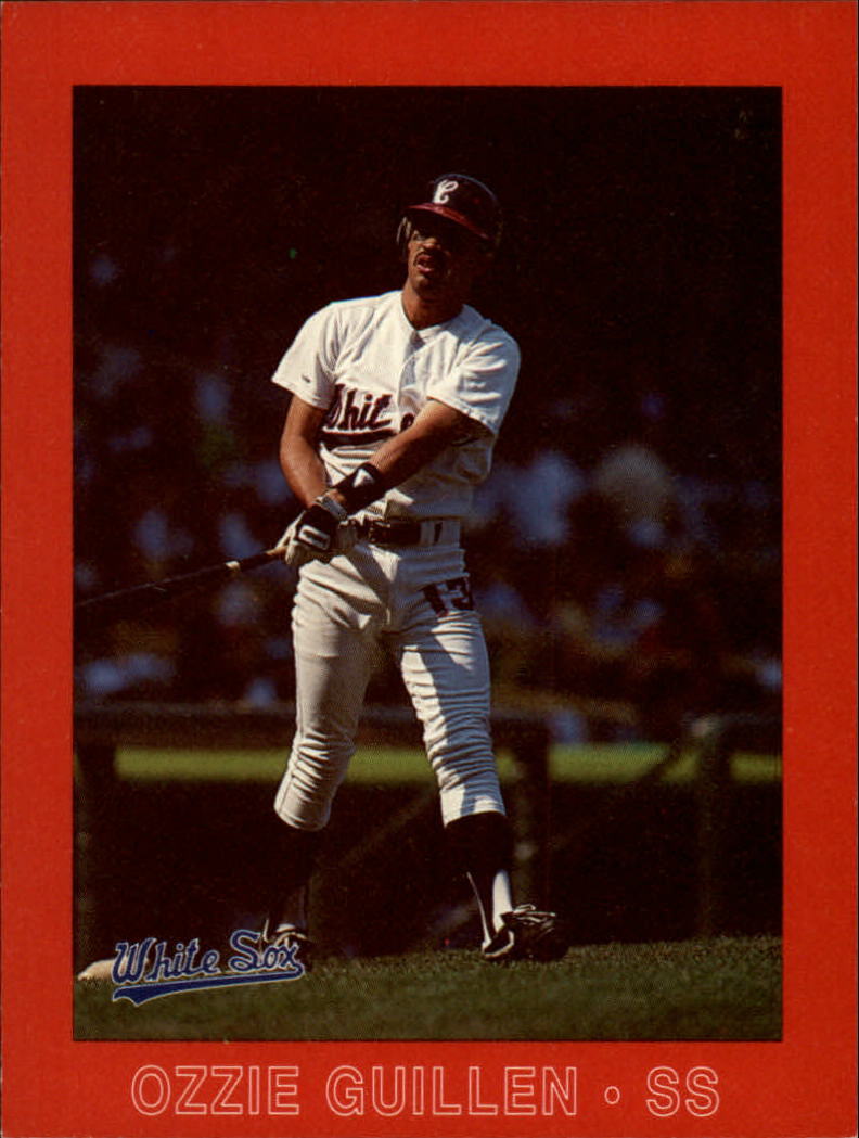 1988 White Sox Coke #9 Ozzie Guillen