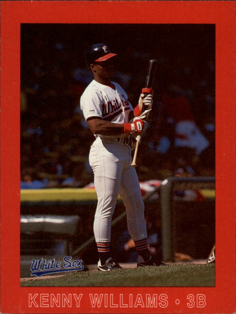 1988 White Sox Coke #30 Kenny Williams