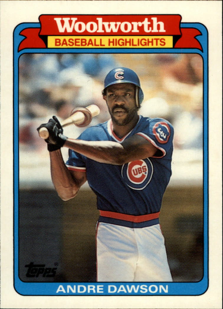 1988 Woolworth's Topps #8 Andre Dawson