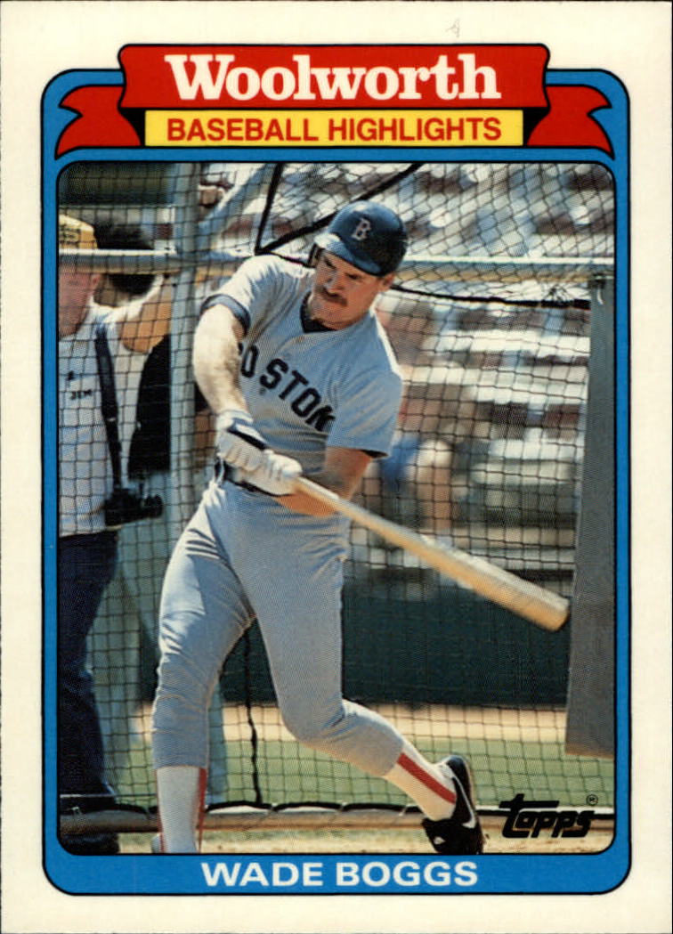 1988 Woolworth's Topps #13 Wade Boggs