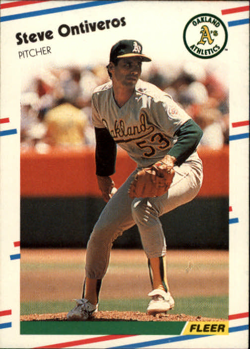 1988 Fleer #289 Steve Ontiveros