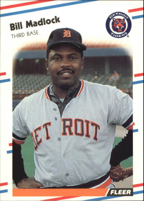 1988 Fleer Glossy #63 Bill Madlock