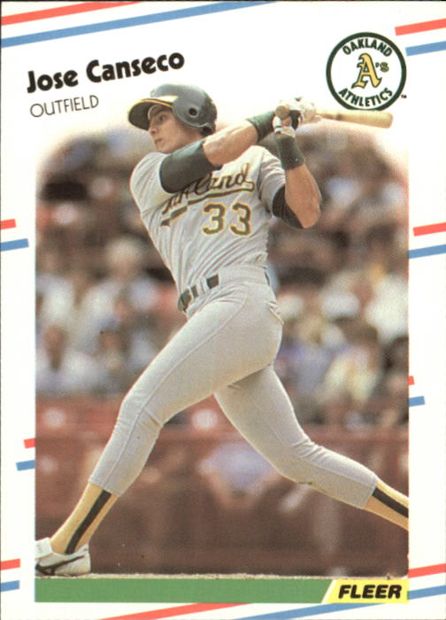 1988 Fleer Glossy #276 Jose Canseco
