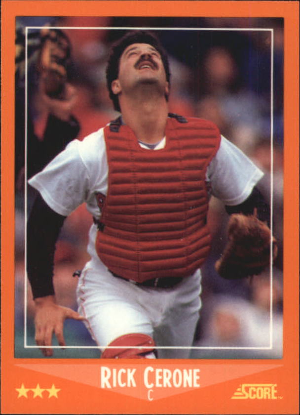 1988 Score Rookie/Traded Glossy #21T Rick Cerone