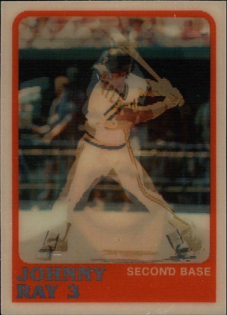 1988 Sportflics #186 Johnny Ray