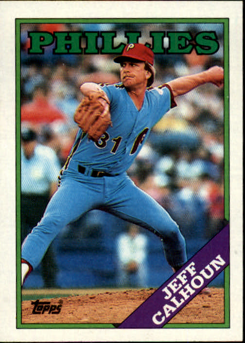 1988 Topps #38 Jeff Calhoun