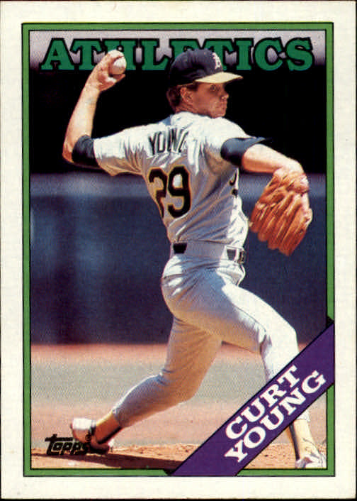 1988 Topps #103 Curt Young