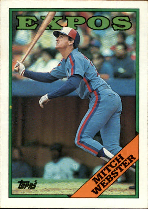 1988 Topps #138 Mitch Webster