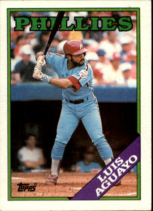 1988 Topps #356 Luis Aguayo