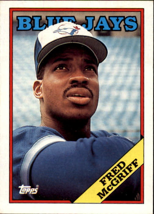 Fred McGriff - Blue Jays #271 Score 1990 Baseball Trading Card