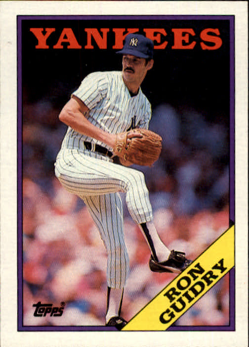 1988 Topps #535 Ron Guidry - NM-MT