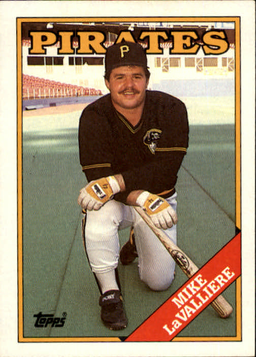 1988 Topps #539 Mike LaValliere