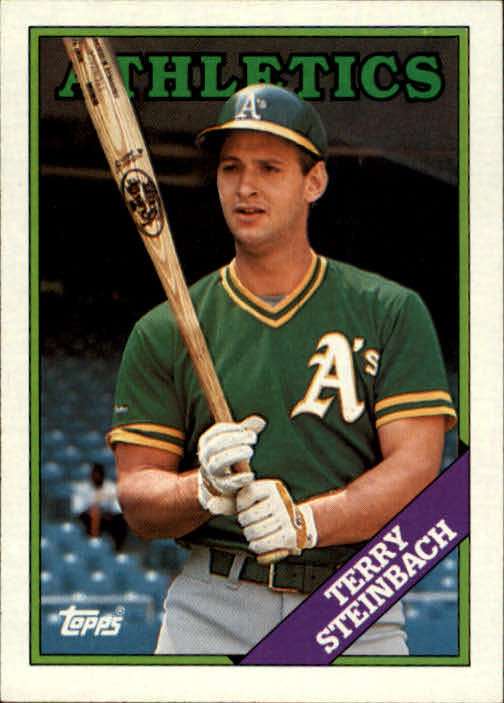 1988 Topps #551 Terry Steinbach