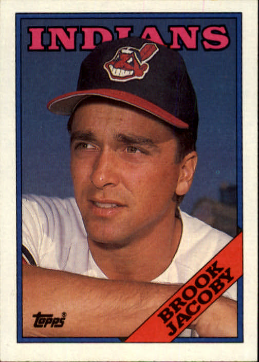 1988 Topps #555 Brook Jacoby