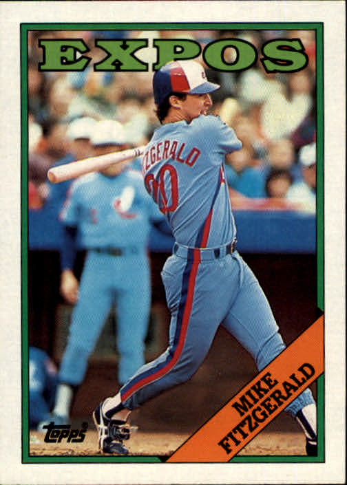 1988 Topps #674 Mike Fitzgerald