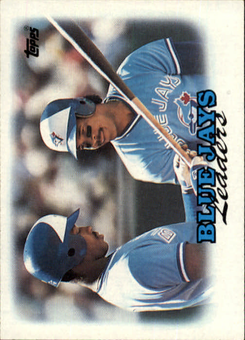 1988 Topps #729 George Bell/Fred McGriff TL