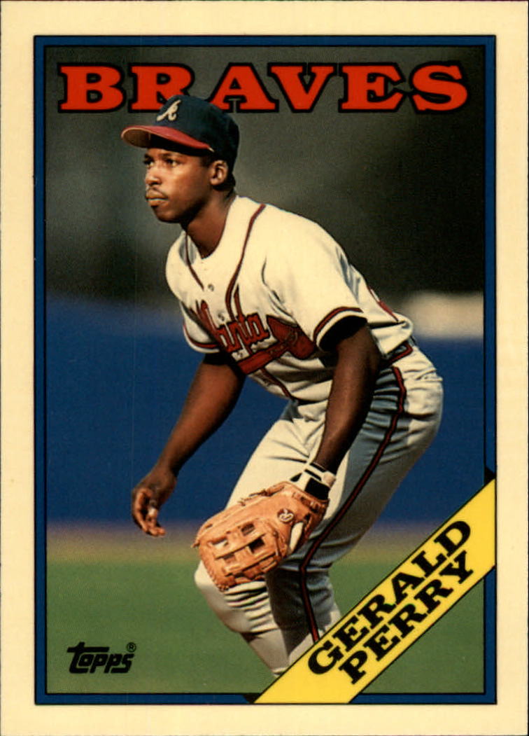 1988 Topps Tiffany #39 Gerald Perry