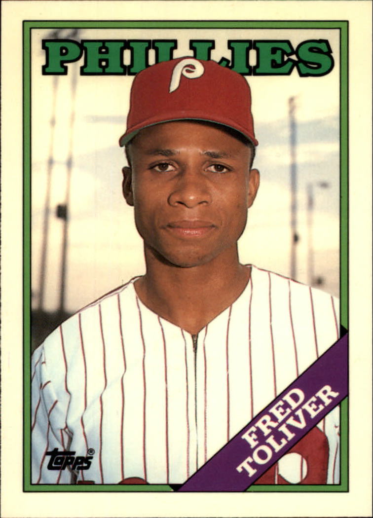 1988 Topps Tiffany #203 Fred Toliver