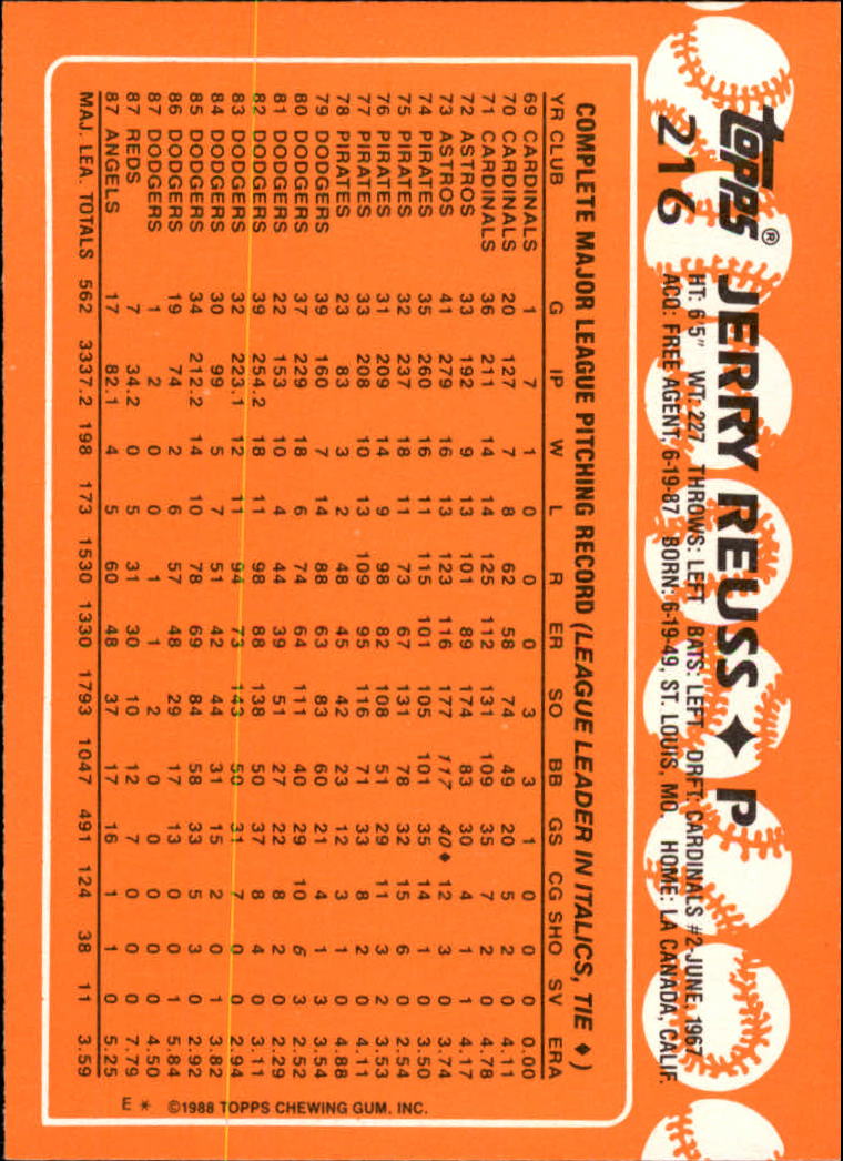 A8983- 1988 Topps Tiffany Baseball Karten 201-400 -du Pick- 15 + Gratis US - Bild 33 von 385
