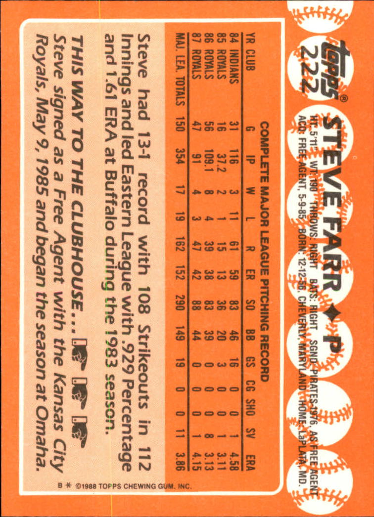 A8983- 1988 Topps Tiffany Baseball Karten 201-400 -du Pick- 15 + Gratis US - Bild 45 von 385