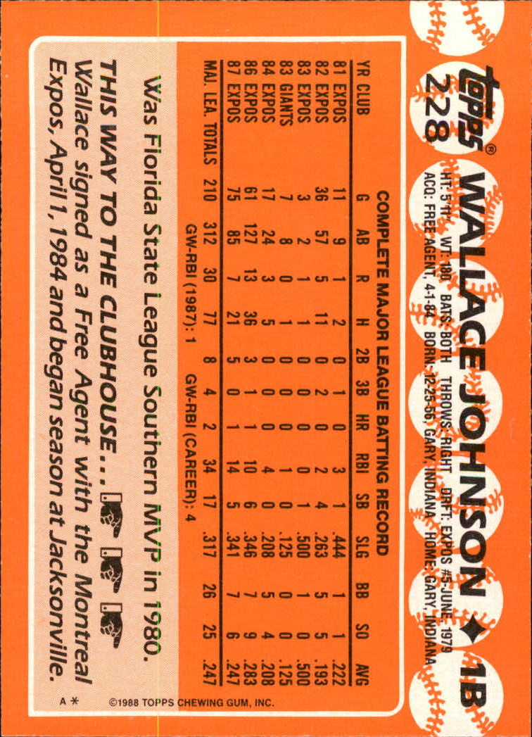 A8983- 1988 Topps Tiffany Baseball Karten 201-400 -du Pick- 15 + Gratis US - Bild 57 von 385