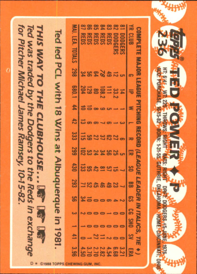 A8983- 1988 Topps Tiffany Baseball Karten 201-400 -du Pick- 15 + Gratis US - Bild 73 von 385