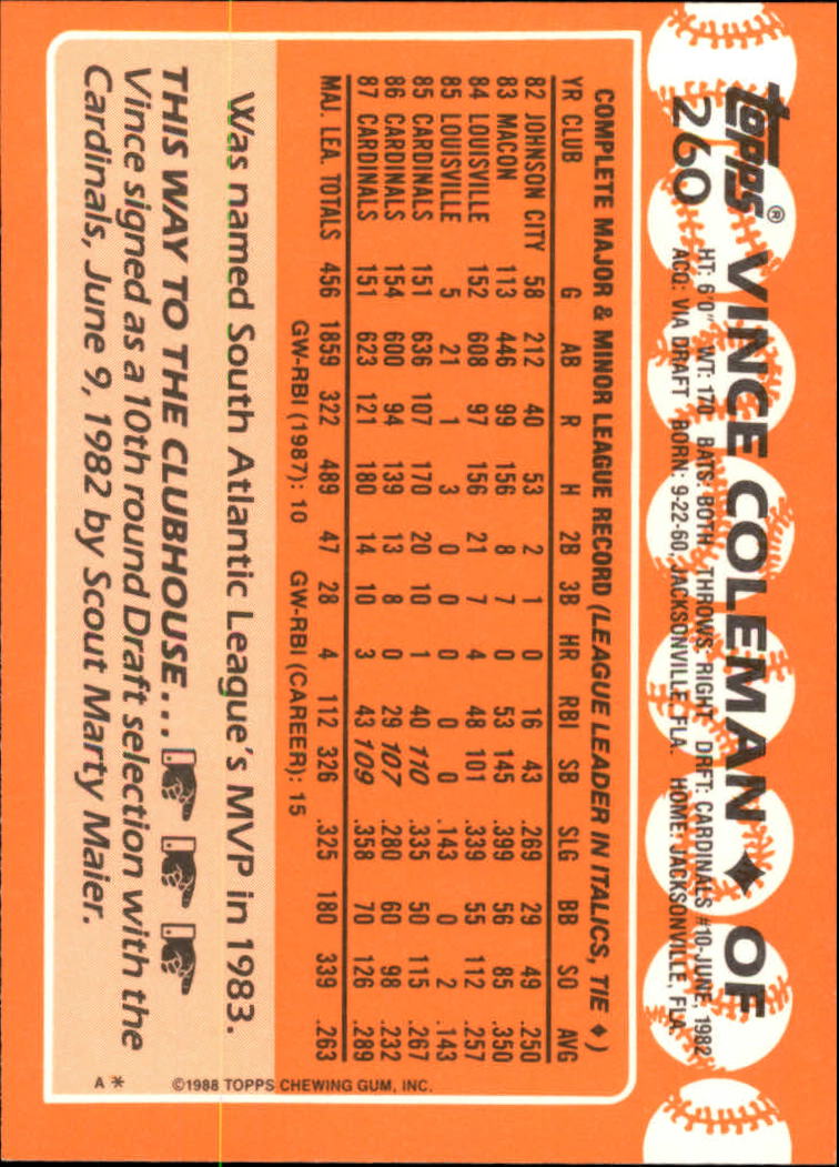 A8983- 1988 Topps Tiffany Baseball Karten 201-400 -du Pick- 15 + Gratis US - Bild 118 von 385