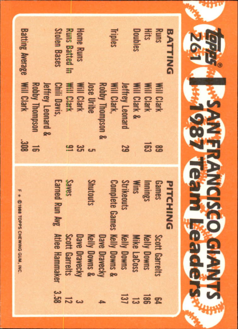 A8983- 1988 Topps Tiffany Baseball Karten 201-400 -du Pick- 15 + Gratis US - Bild 120 von 385