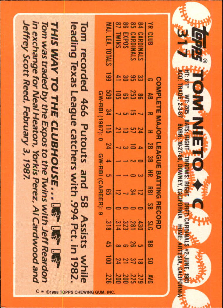 A8983- 1988 Topps Tiffany Baseball Karten 201-400 -du Pick- 15 + Gratis US - Bild 223 von 385
