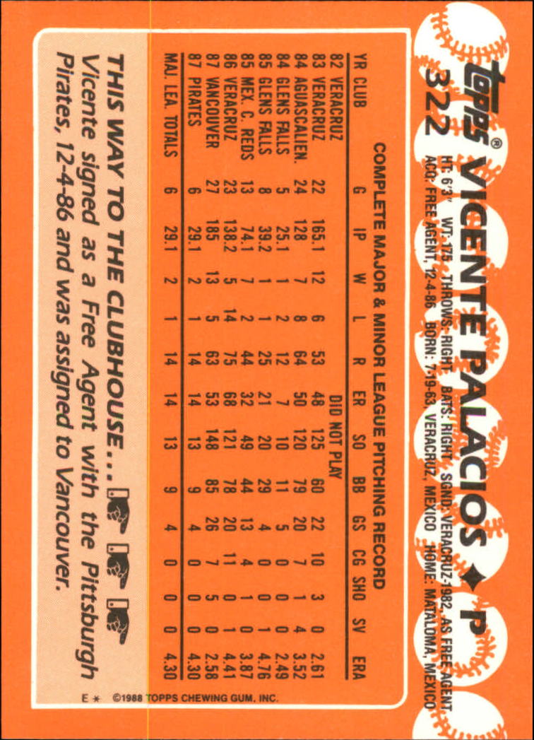 A8983- 1988 Topps Tiffany Baseball Karten 201-400 -du Pick- 15 + Gratis US - Bild 231 von 385