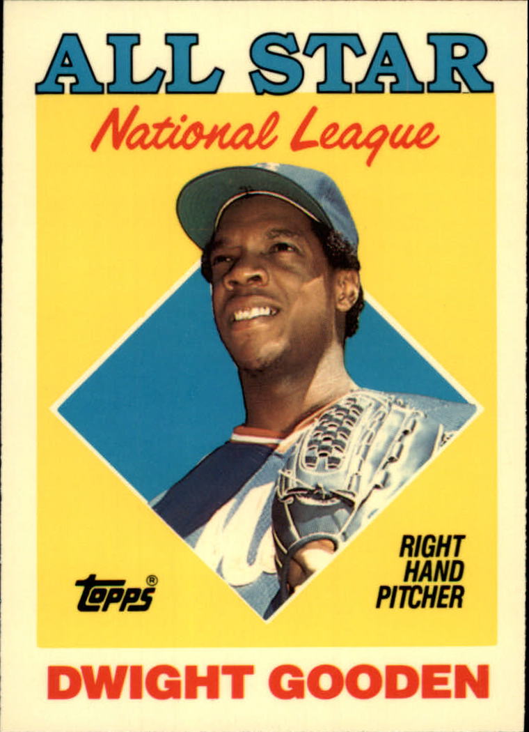 1988 Topps Tiffany #405 Dwight Gooden AS