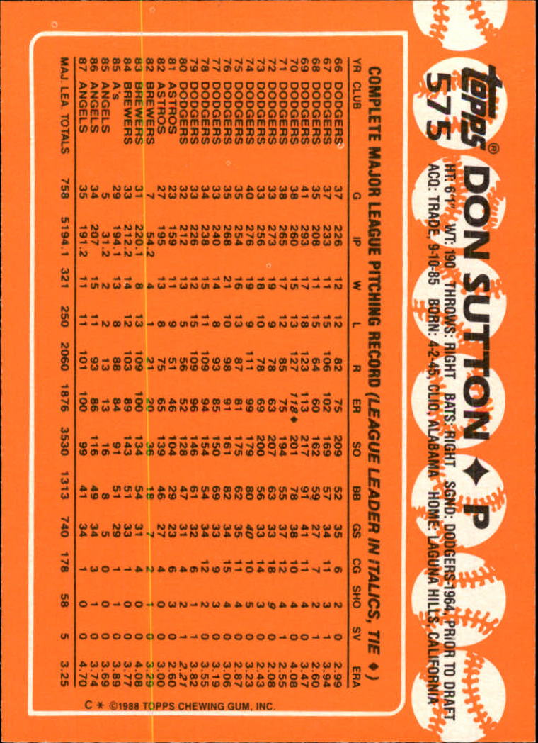 A8983- 1988 Topps Tiffany Baseball Karten 401-600 -du Pick- 15 + Gratis US - Bild 329 von 379