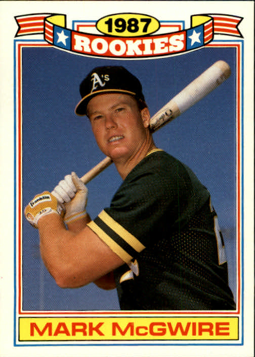 1988 Topps Baseball Card #3, Mark Mcgwire ROOKIE CARD Error - collectibles  - by owner - sale - craigslist