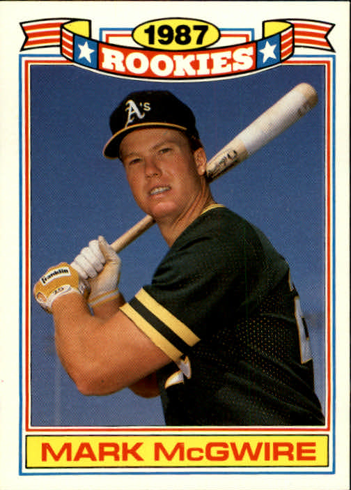 1988 Topps Rookies 13 Mark McGwire NM MT
