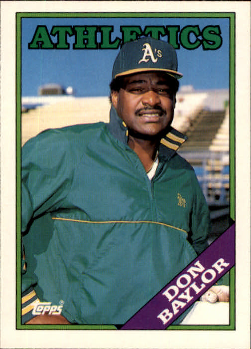 1988 Topps Traded #11T Don Baylor