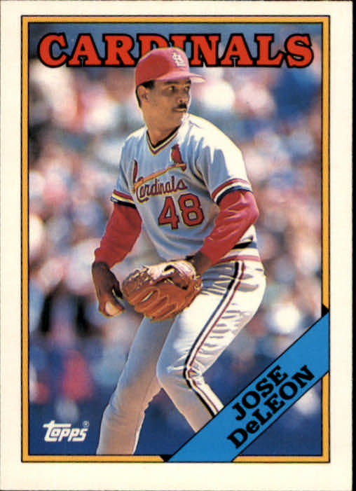 1988 Topps Traded #34T Jose DeLeon