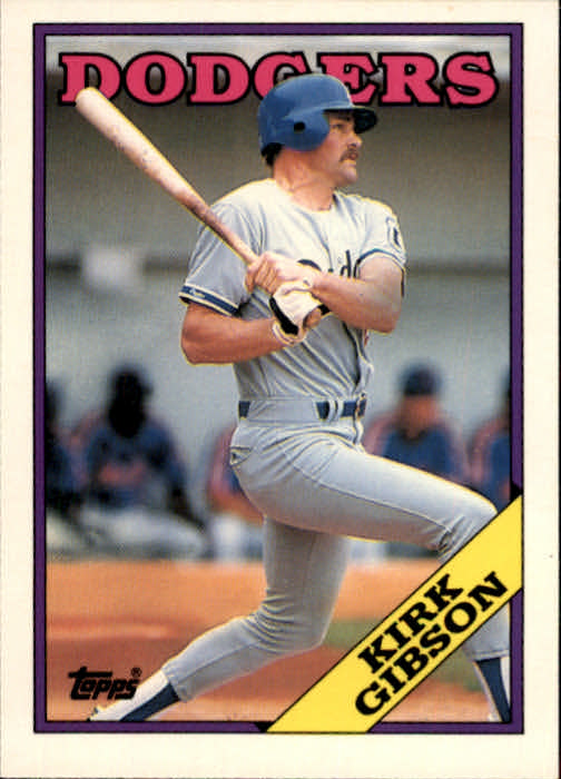 1988 Topps Traded #40T Kirk Gibson