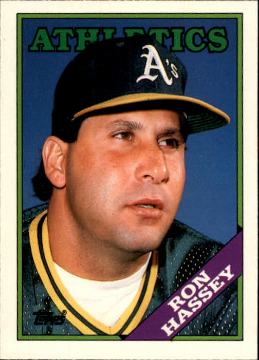 1988 Topps Traded #46T Ron Hassey