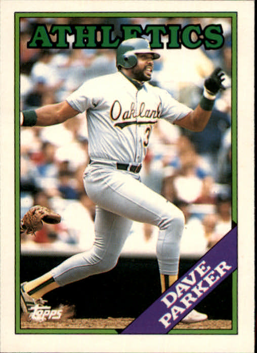 1988 Topps Traded #81T Dave Parker