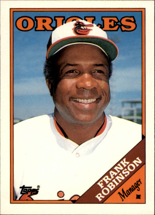 1988 Topps Traded #96T Frank Robinson MG