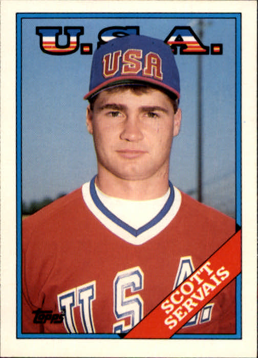1988 Topps Traded #106T Scott Servais OLY XRC
