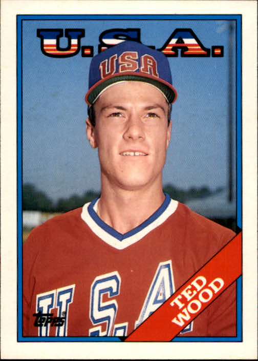 1988 Topps Traded #130T Ted Wood OLY XRC