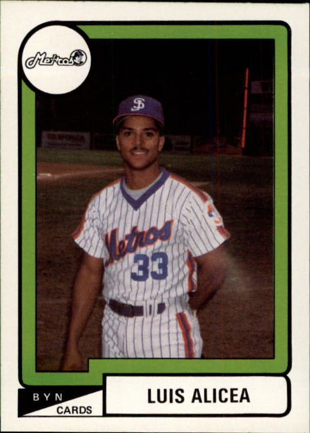 1988-89 BYN Puerto Rico Winter League Update #37 Luis Alicea