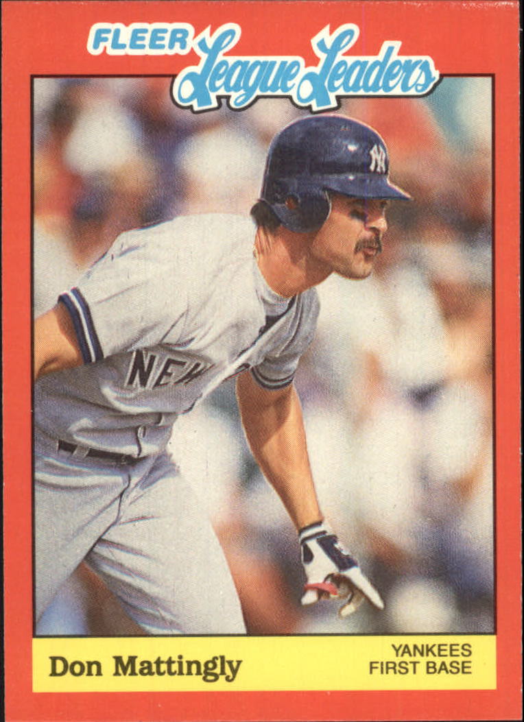 1989 don mattingly starting lineup