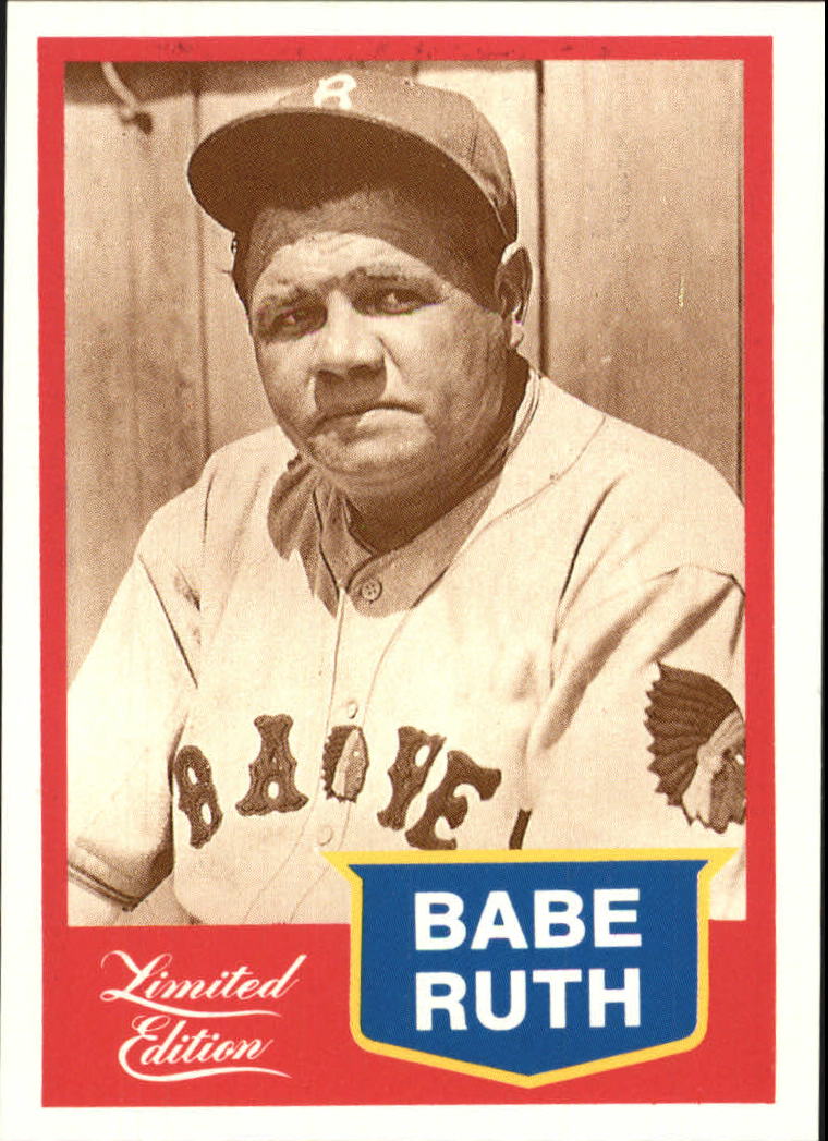 Babe Ruth Boston Braves  Baseball cards, Braves baseball, Babe ruth  baseball