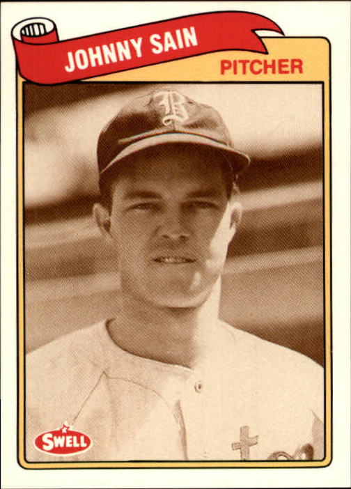 B3453- 1989 Swell Baseball Greats Card #s 1-135 -You Pick- 15+ FREE US SHIP - Picture 236 of 263